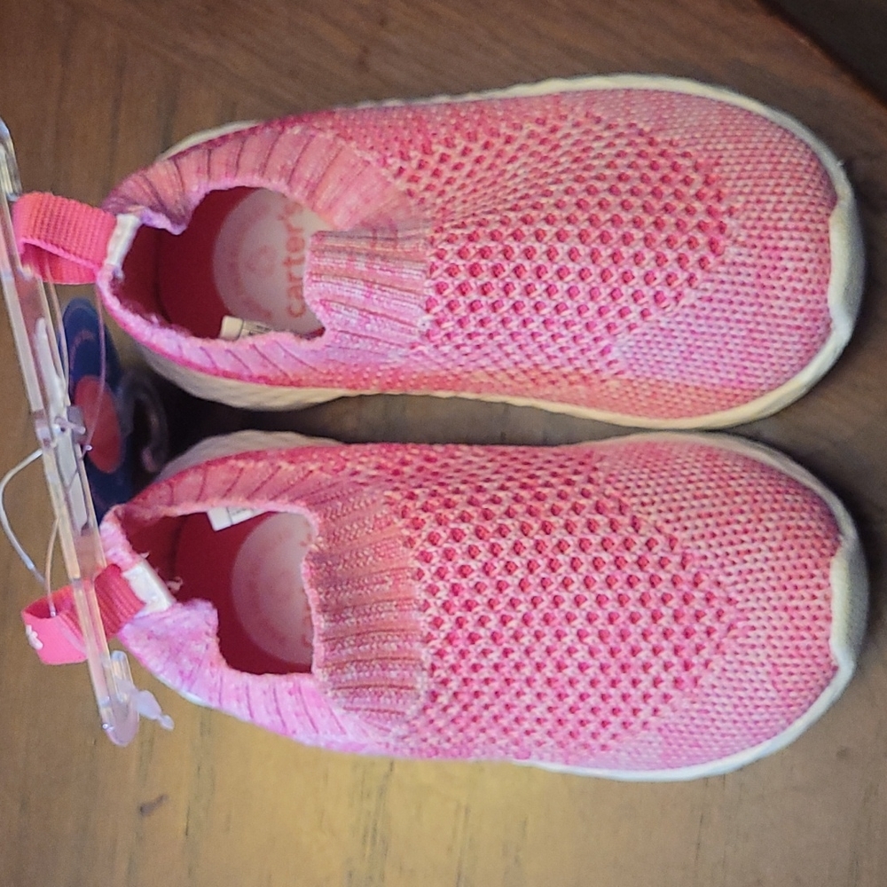 Carters pink sneakers